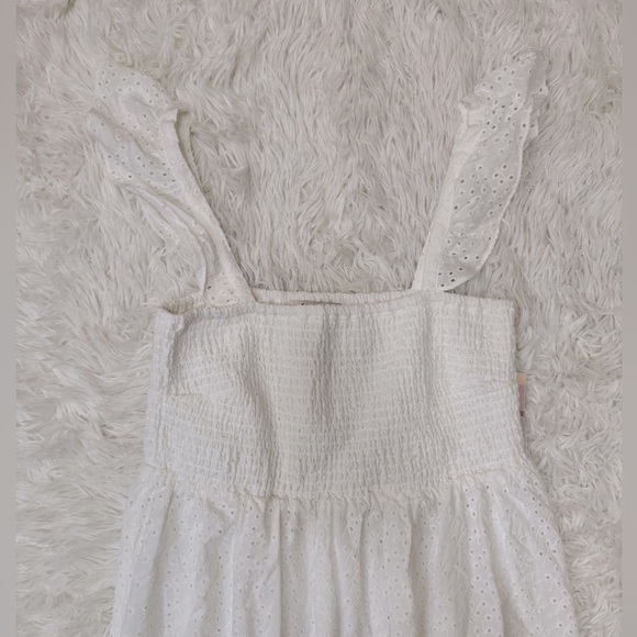 Nanette Lepore Midi Dress White Midi Dress Wedding Dress Long white Dress - Picture 5 of 8